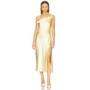 NIA Tori Dress in Butter midi